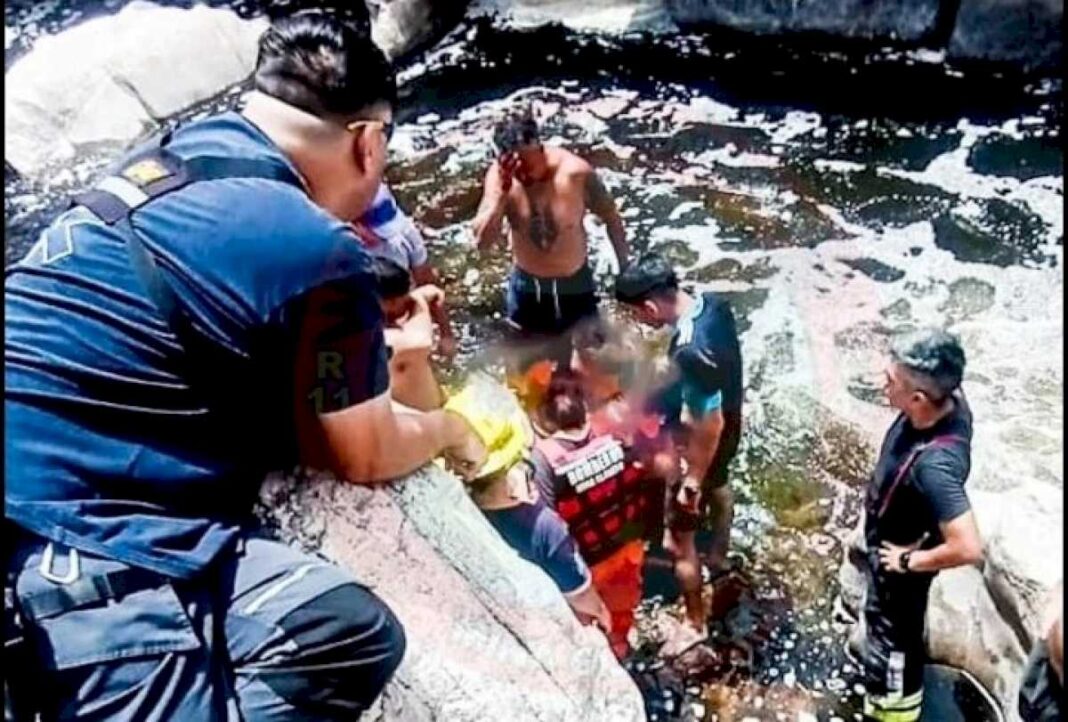 nueva-jornada-tragica-en-mina-clavero:-otro-turista-murio-ahogado-en-el-rio