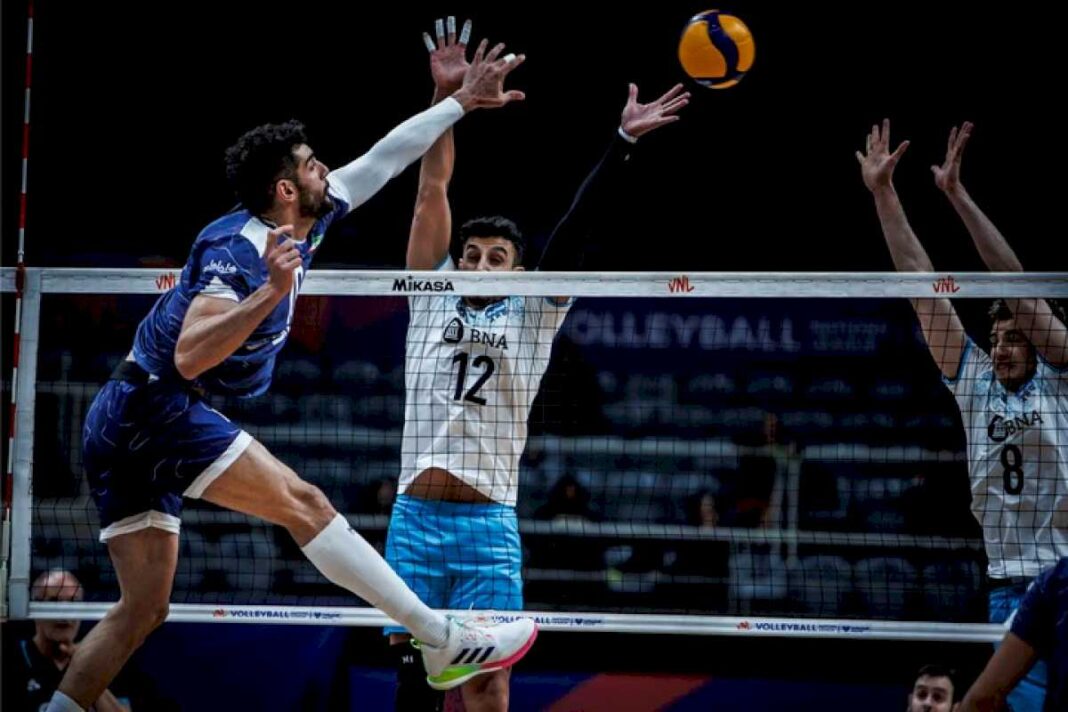 liga-de-naciones-de-voley:-argentina-logro-un-valioso-triunfo-sobre-iran-para-acercarse-un-poco-mas-a-los-juegos-olimpicos