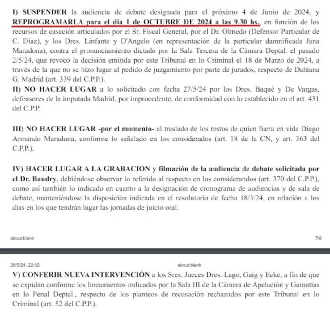 postergaron-el-juicio-por-la-muerte-de-diego-maradona:-sera-el-1-de-octubre