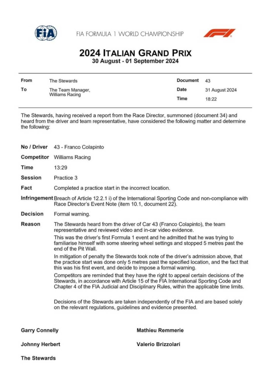 franco-colapinto-y-el-lado-b-de-su-dia-2-en-la-formula-1:-del-reto-de-los-comisarios-al-frio-elogio-de-alex-albon,-su-companero-en-williams