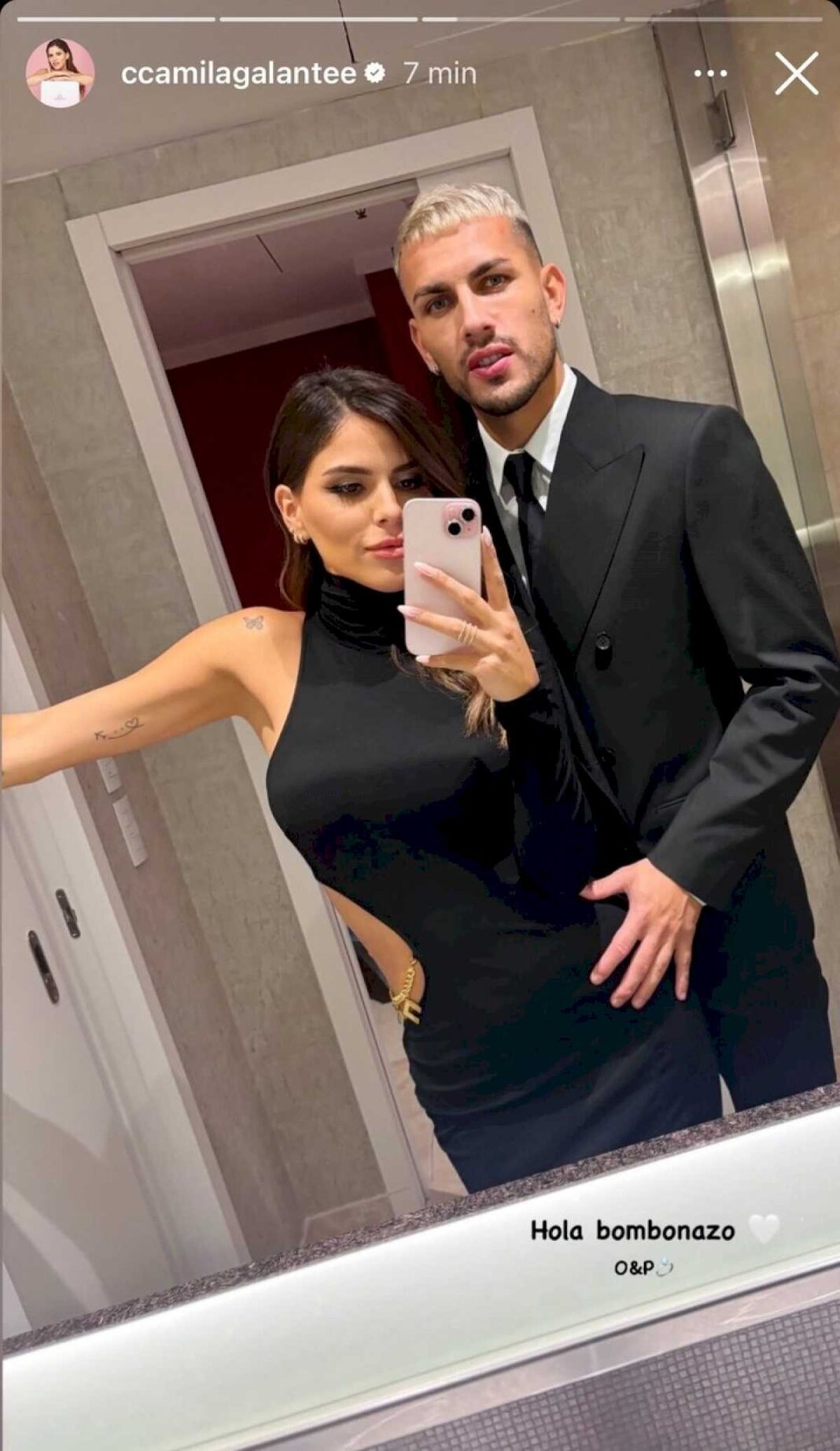 tras-la-filtracion-de-susana-gimenez,-leandro-paredes-y-camila-galante-confirmaron-que-seran-papas-con-un-tierno-video-en-instagram