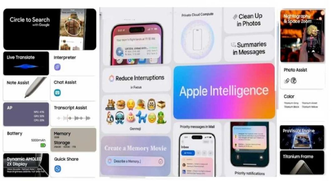 apple-intelligence-vs.-galaxy-ai:-quien-gana-la-batalla-de-la-inteligencia-artificial-entre-iphone-y-samsung